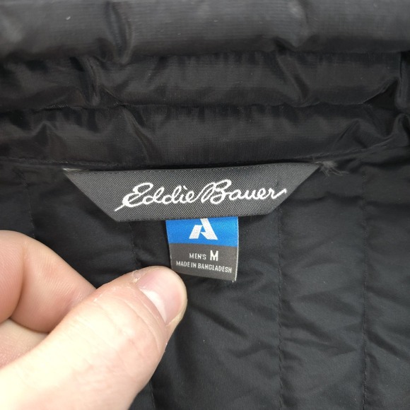 Eddie Bauer Jacket Mens Medium Green Camo First Ascent StormDown 800 Puffer Hike - Picture 6 of 13